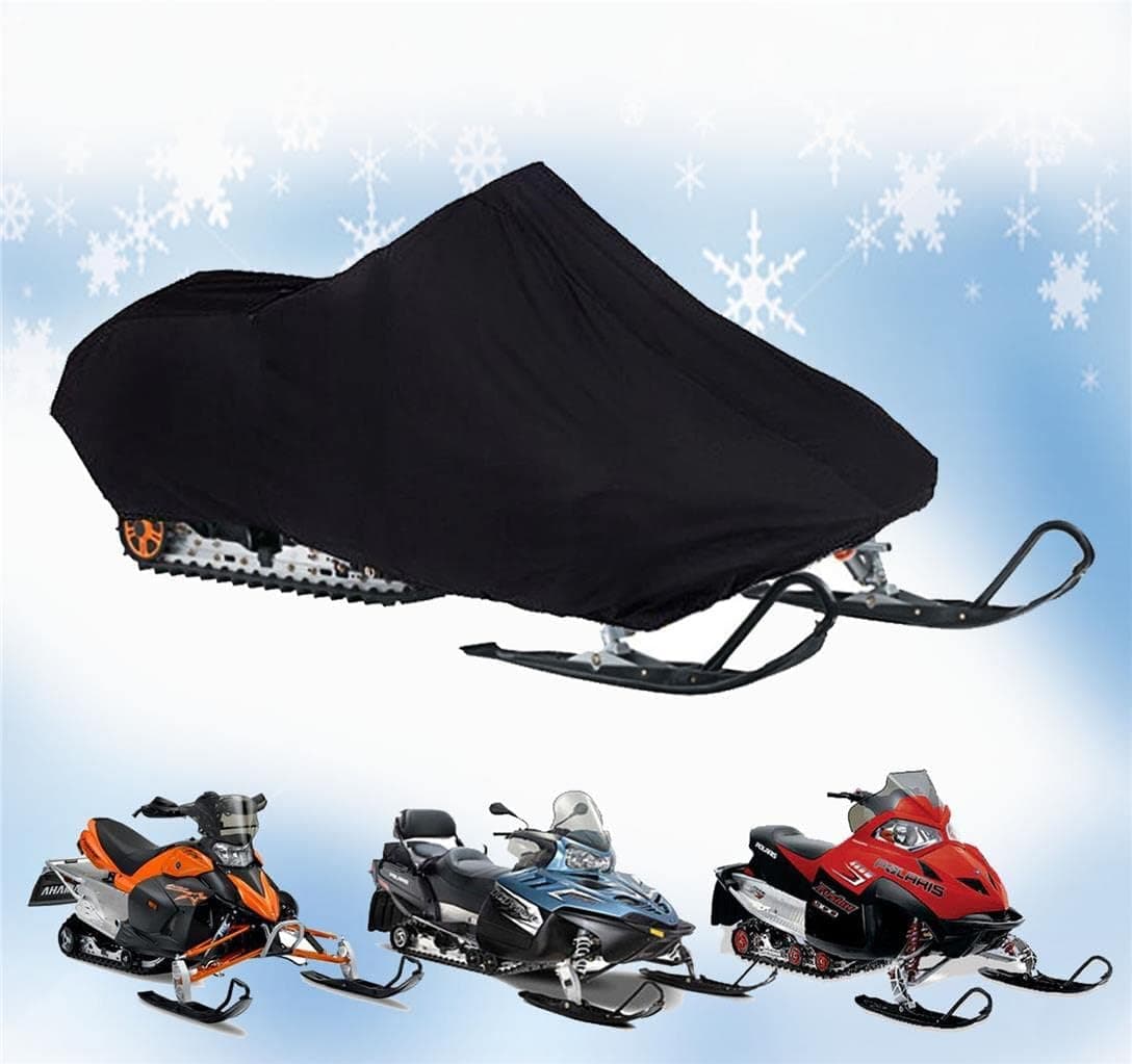 Snowmobile Sled Storage Cover Compatible for Arctic Cat ZR 6000 LXR 129 Model Years 2015-2016, 200 Denier Strength