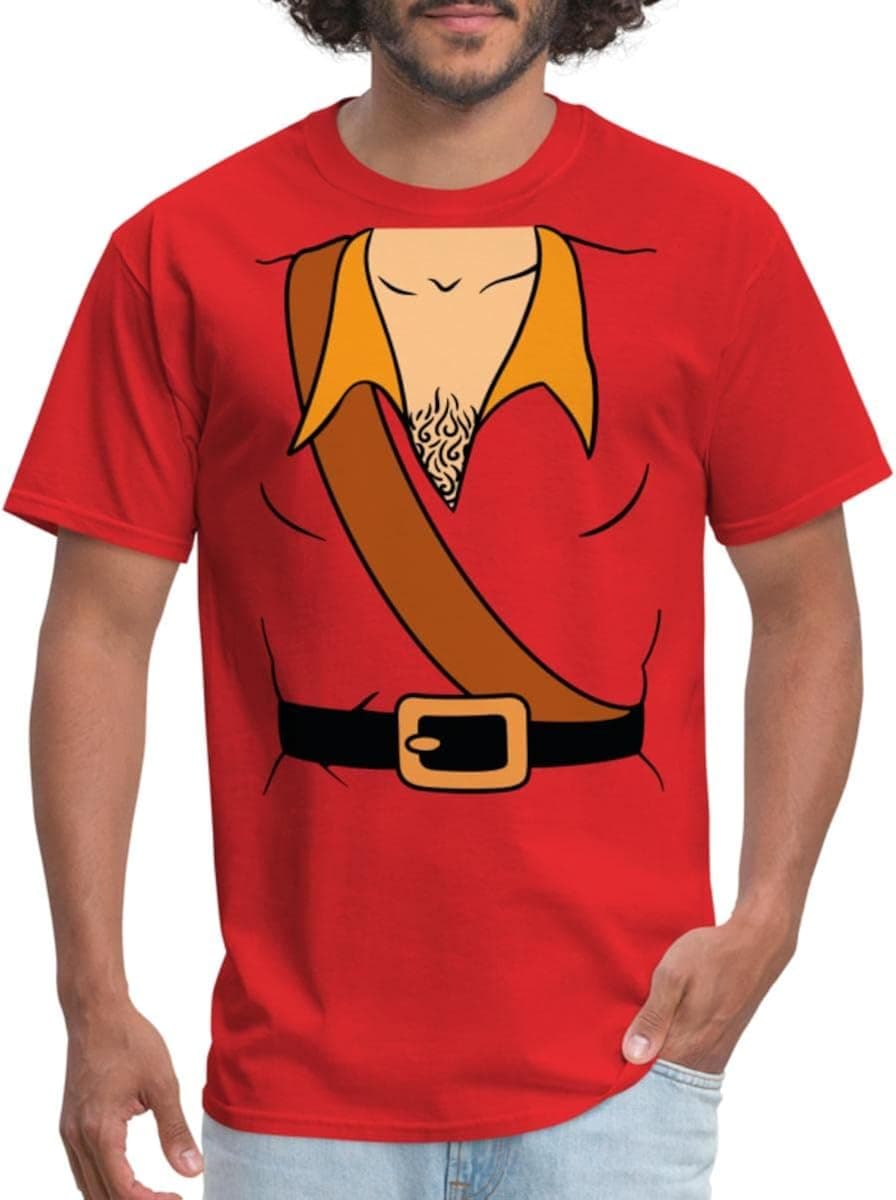 Spreadshirt® Men's Gaston Shirt/Halloween Gaston Costume Adult/Halloween Shirt for Men