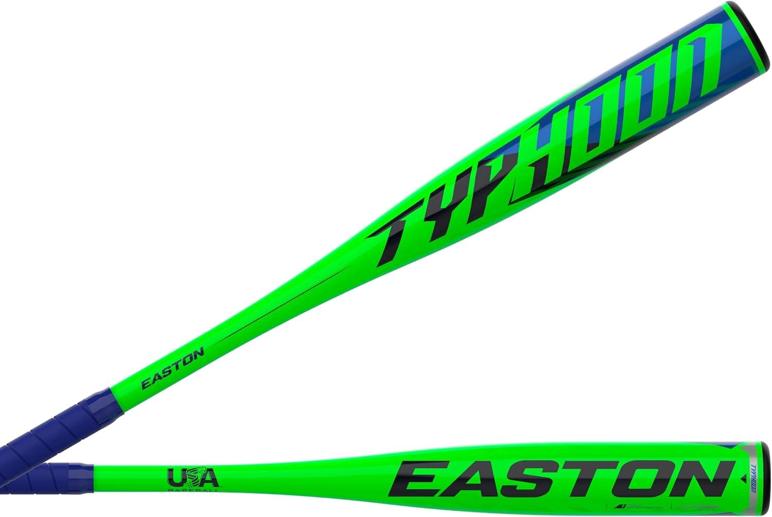 Easton TYPHOON USA Baseball Bat | -12 | 1 Pc. Aluminum | 2 1/4 Barrel