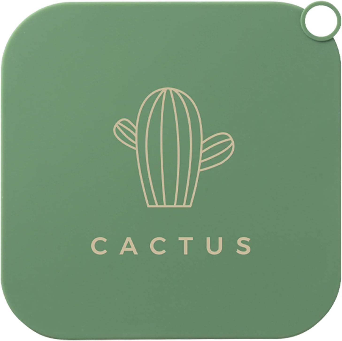 Sink and Bathtub Drain Cover - Bathroom Accessories | Multipurpose Silicone Mat | Silicone Drain Protector | Utility or Kitchen Drains, Set of 2 (Green)