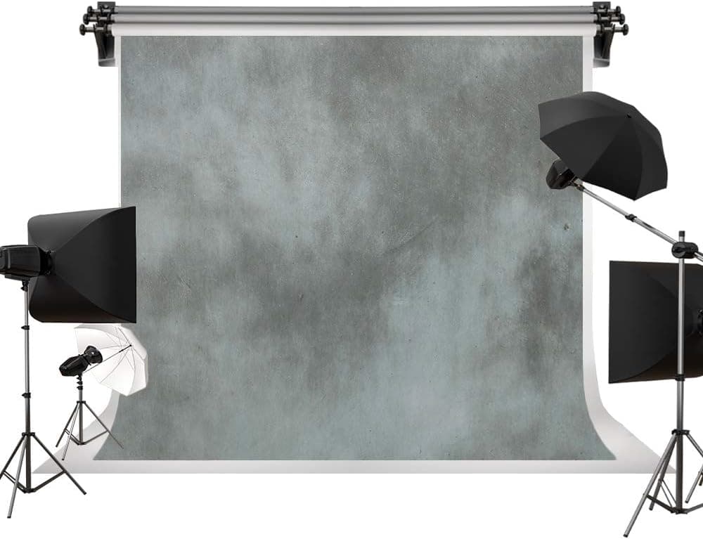 Kate 8x8ft/2.5x2.5m(W:2.5m H:2.5m) Light Grey Texture Backdrop Portrait Photography Backdrops Abstract Background Photography Studio Props for Photographer