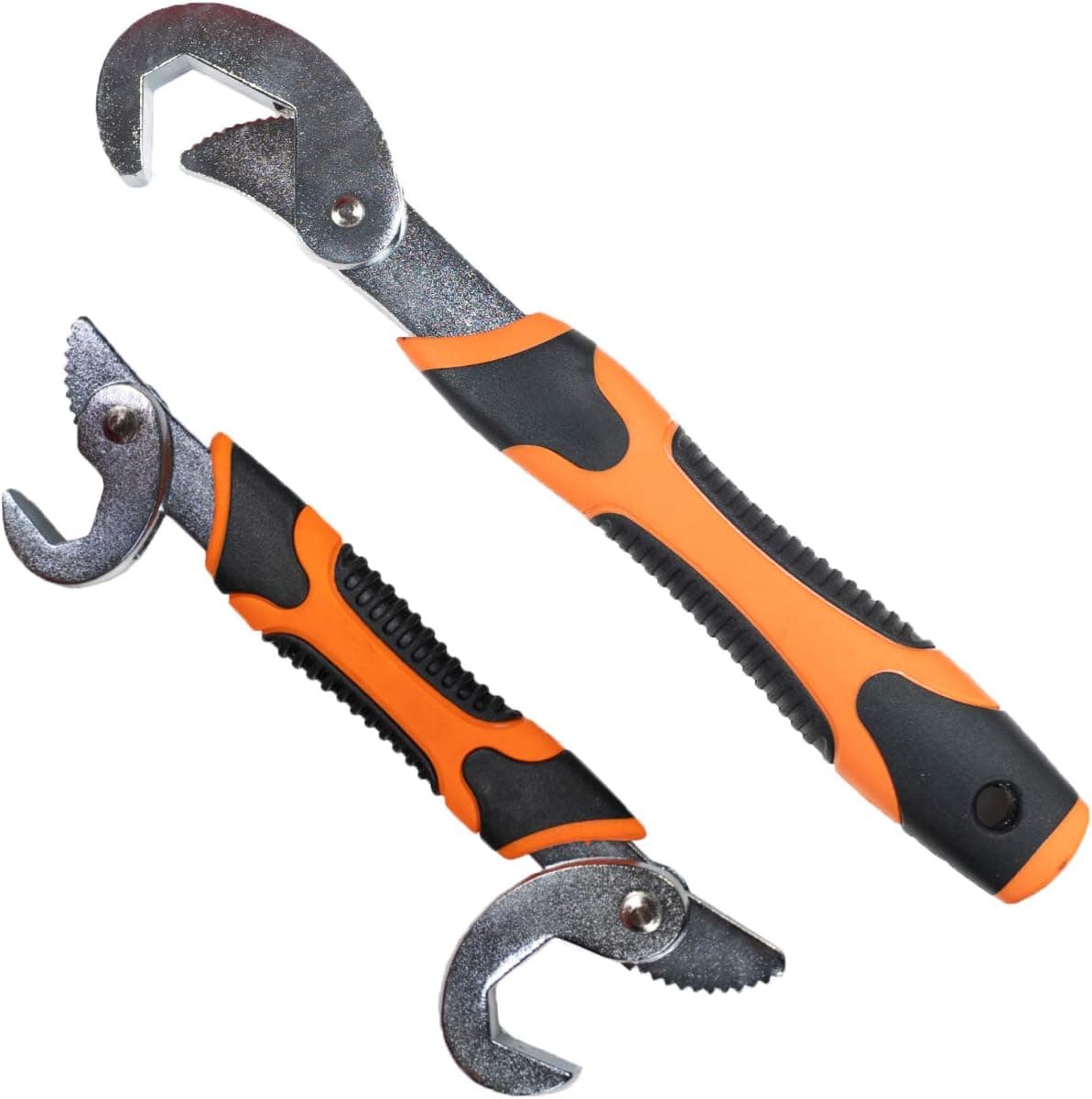 n/m J.H. Metal Multi-function Portable Universal Wrench Set with Rubberized Anti-Slip Grip 9-32mm - Adujustable Wrench (2PCS)