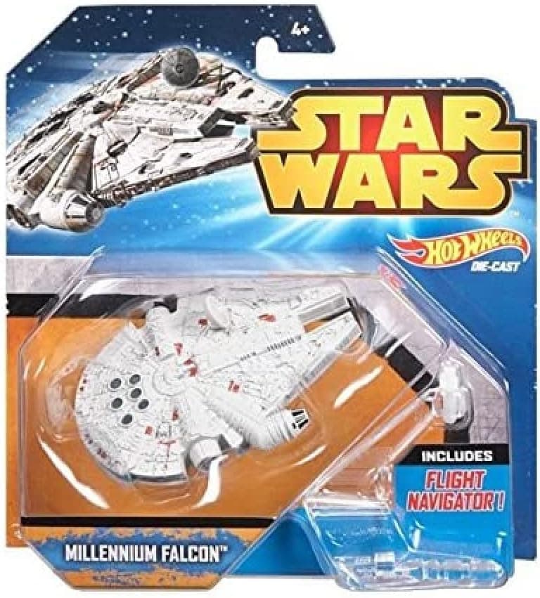Hot Wheels Star Wars Starship Millenium Falcon Vehicle