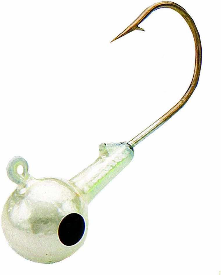 Northland Gumball Jig 100 Count (1/64-Ounce, White)