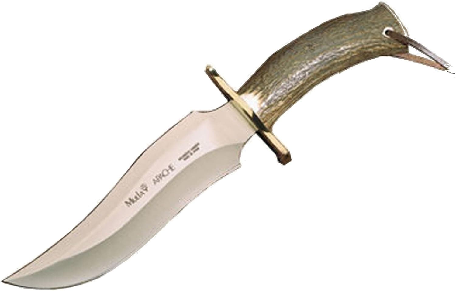 The LMTD Group, Inc. Muela Apache Stag Handled Skinner Tactical Blade