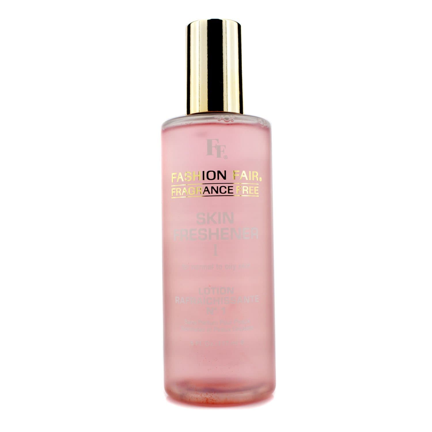 Fashion Fair Fragrance Free Skin Freshener - For Normal to Oily Skin - Lotion Rafraichissante - 6 oz.