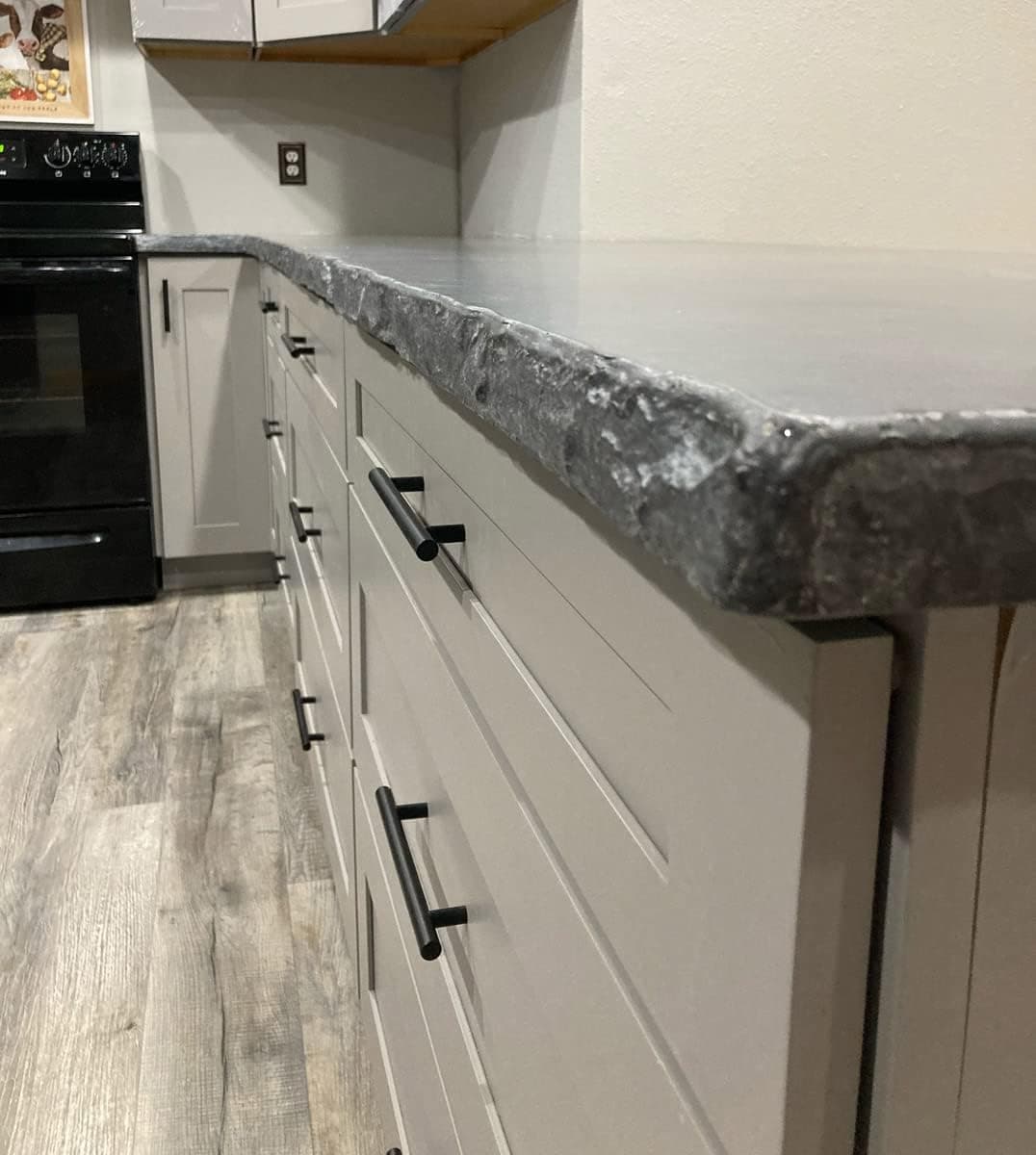 Concrete Countertop Edge Form Rubber Liner (1.5" High)
