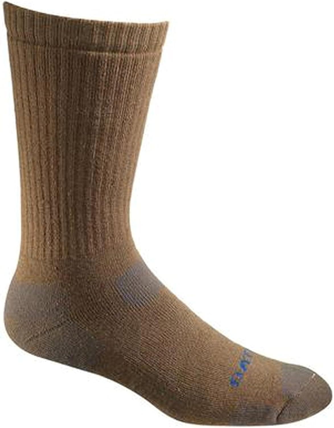 Bates Men's Tactical Mid Calf Socks,Brown,XL - Regular