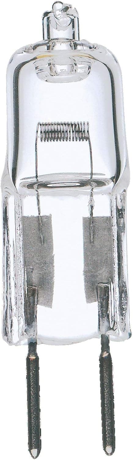 Satco 10T3/CL Halogen Bi Pin Halogen, 10W G4 T3, Clear Bulb [Pack of 12]
