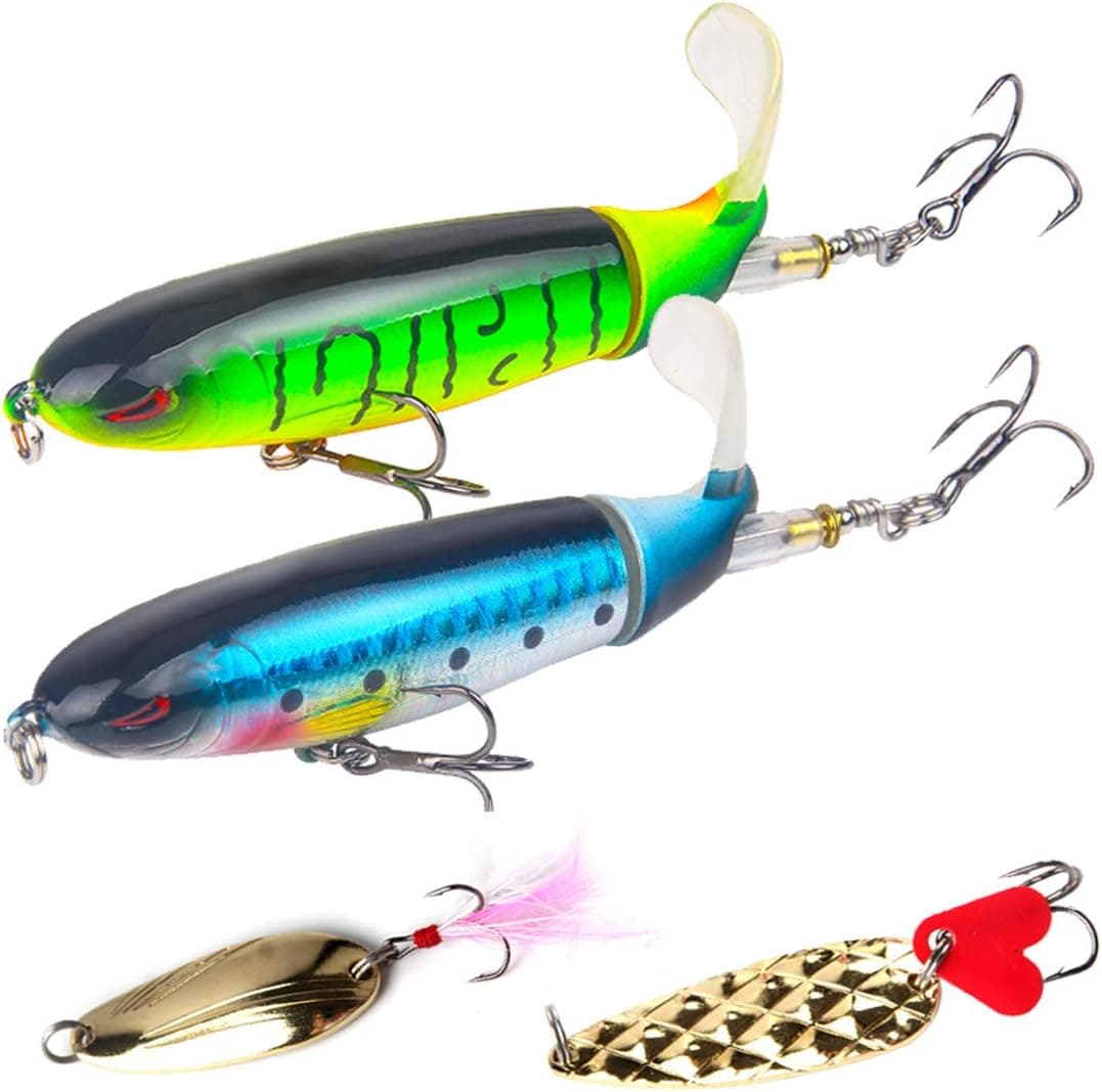 Fishing Lures Set,Fishing Lures for Whopper Multi Jointed Swim Baits Slow Sinking Hard Lure Fishing Tackle Kits Lifelike
