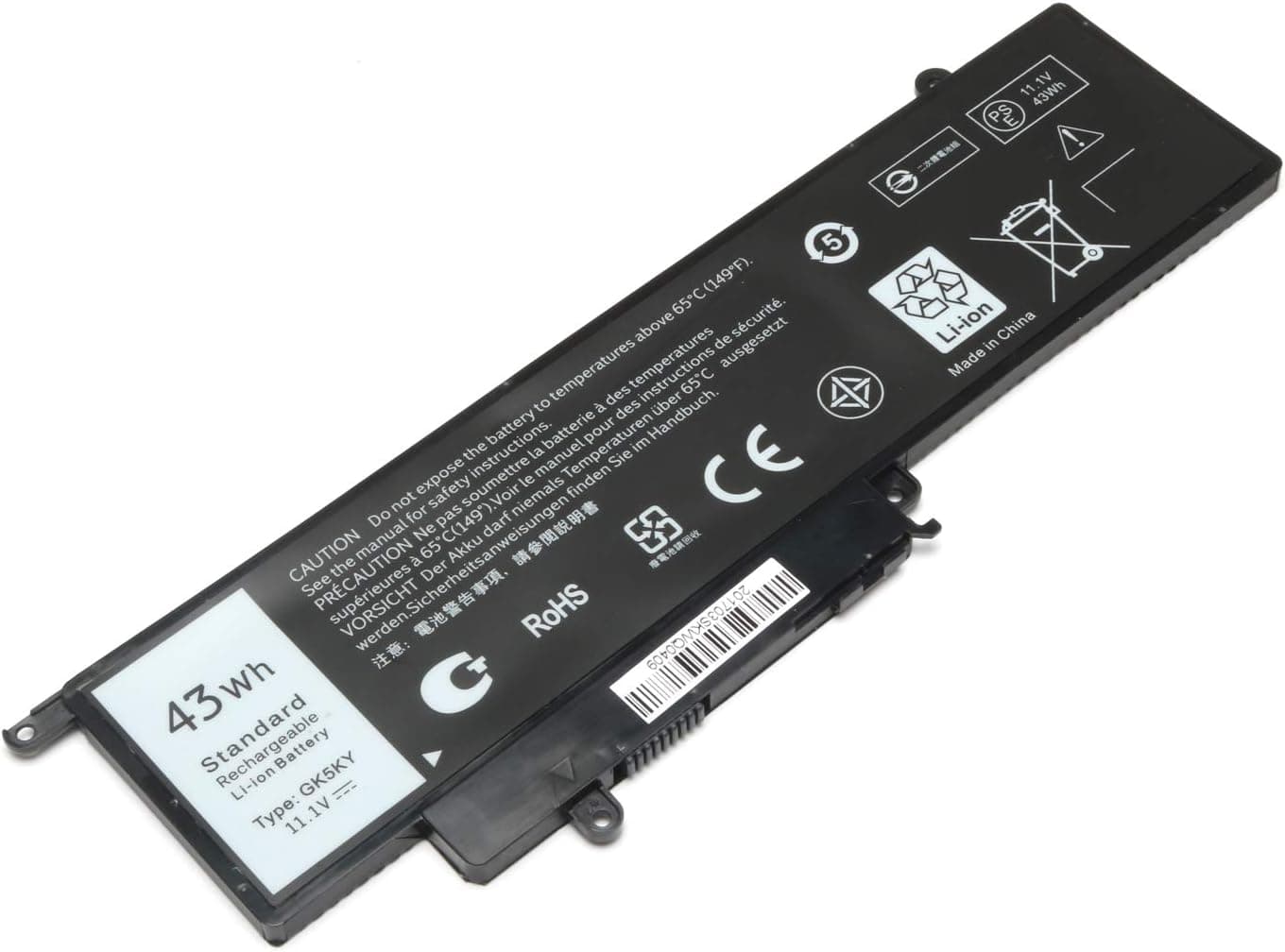 GK5KY Laptop Battery Replacement for Dell Inspiron 11 3000 3147 3148 3152 13 7000 7353 7352 7347 7348 7359 7558 7568 Series; GK5KY 04K8YH 092NCT 92NCT 4K8YH P20T