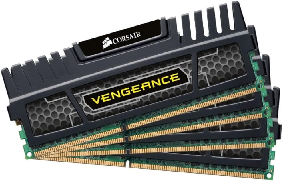 Corsair CMZ32GX3M4X1866C10 Vengeance 32GB (4x8GB) DDR3 1866 MHZ (PC3 15000) Desktop Memory 1.5V
