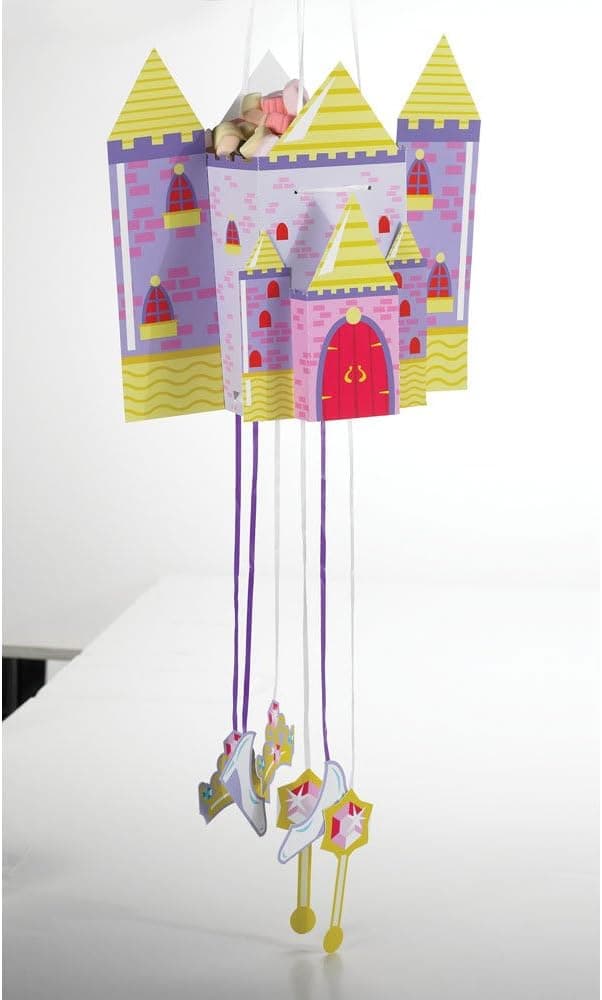 Creative Converting Princess Castle Fun Pull-String Pinata