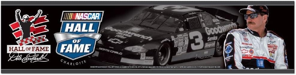 Dale Earnhardt Sr. Official NASCAR 12 inch x 3 inch Bumper Sticker by Wincraft