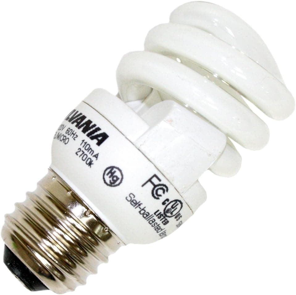 Sylvania - 29160 - 5 Watt Micro Mini Compact Fluorescent Bulb