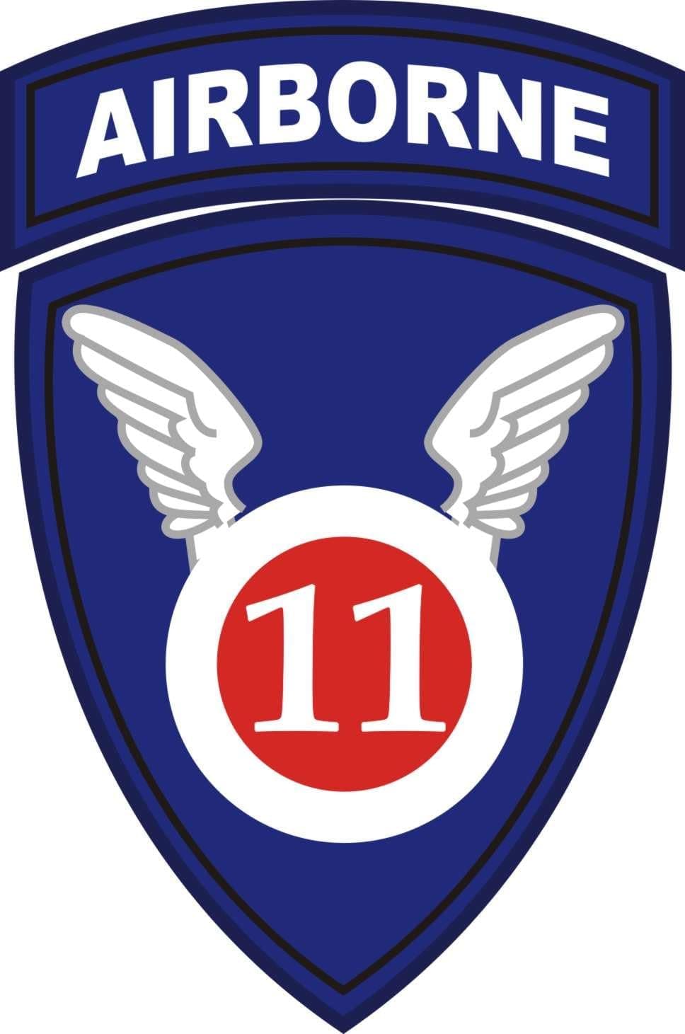 US Army 11th Airborne Division Patch Decal Sticker 3.8"