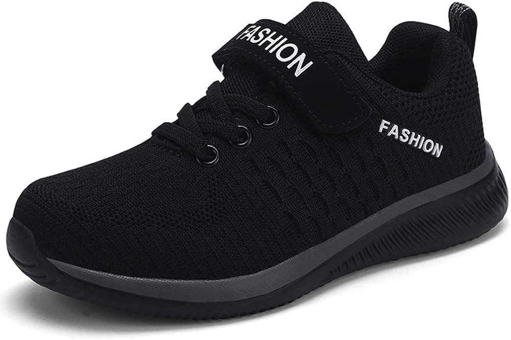 MONTAAS Kids Running Shoes Lightweight Boys Sneakers Girls Breathable Athletic Sport Shoes for Little Kid and Big Kid