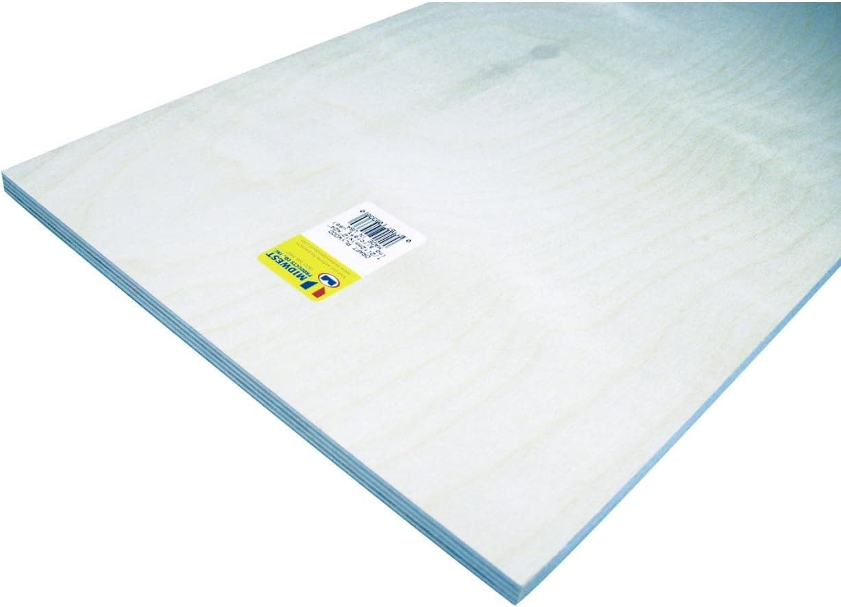 Midwest Products Plywood 1/2 " X 12 " X 24 " Plywood3