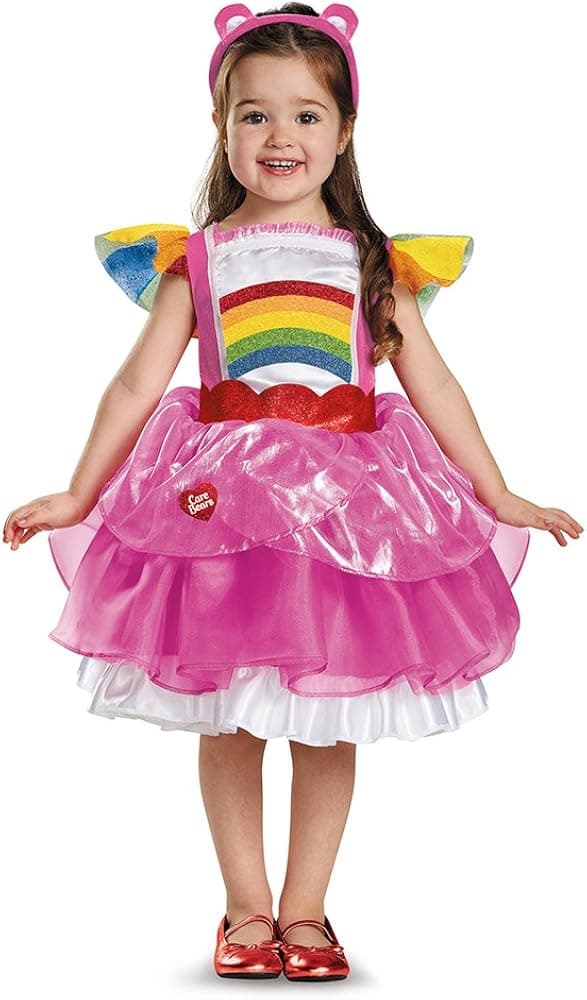 Cheer Bear Deluxe Tutu Costume, Small (2T)