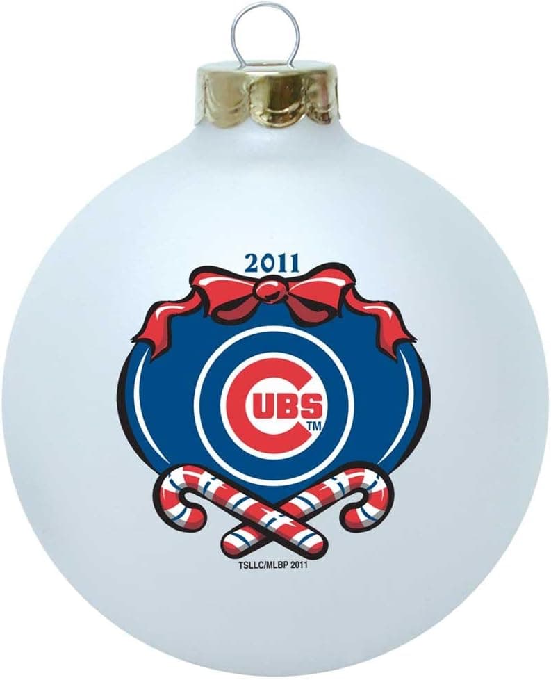 MLB Chicago Cubs Large 3 1/4" Ornament - 2011 Collectible Series