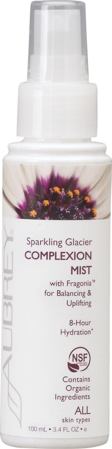 Sparkling Glacier Therapy Complexion Mist Aubrey Organics 3.4 oz (100ml) Liquid