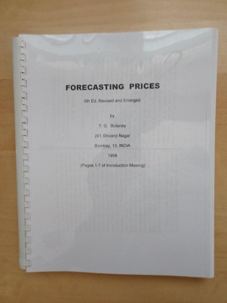 Forecasting prices