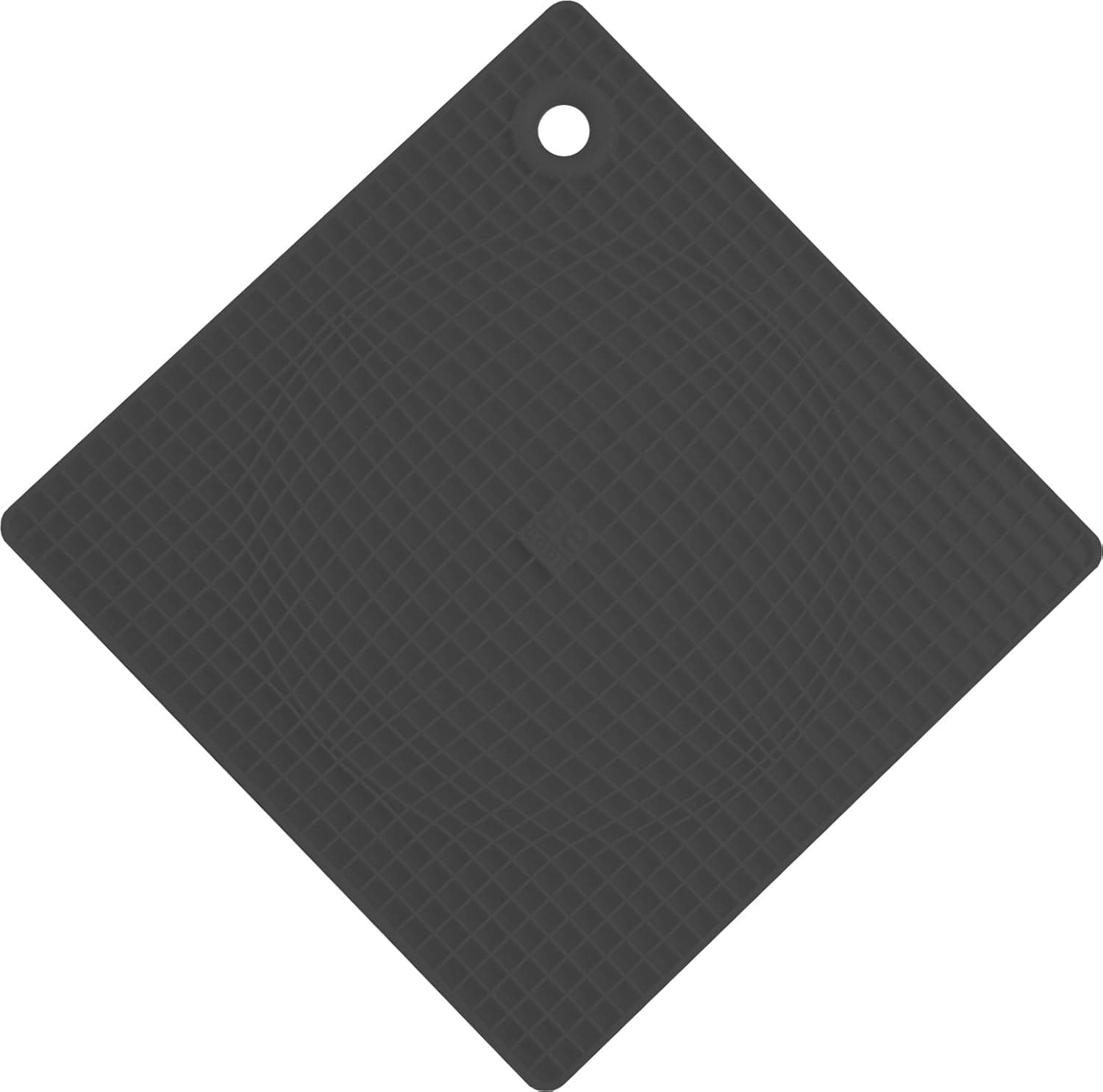 Casabella Silicone Pot Holder-Trivet, 7 by 7-Inch, Gray