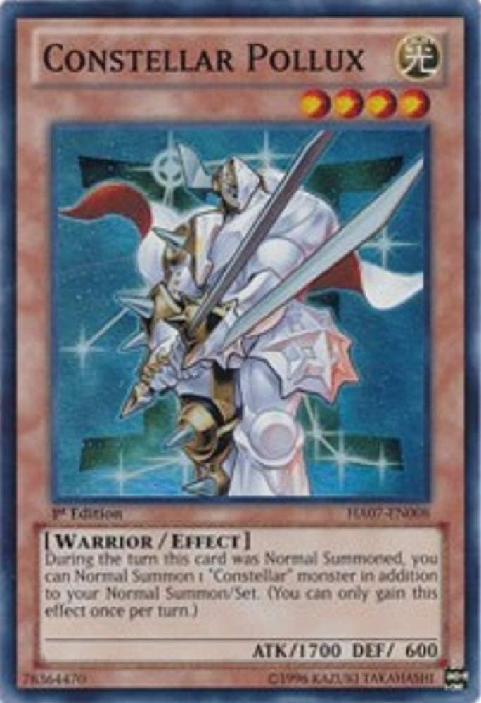 YU-GI-OH! - Constellar Pollux (HA07-EN008) - Hidden Arsenal 7: Knight of Stars - 1st Edition - Super Rare
