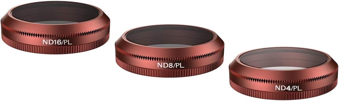 SKYREAT Filter Set 3-Pack (ND4-PL/ND8-PL/ND16-PL) Compatible for Mavic 2 Zoom Filters