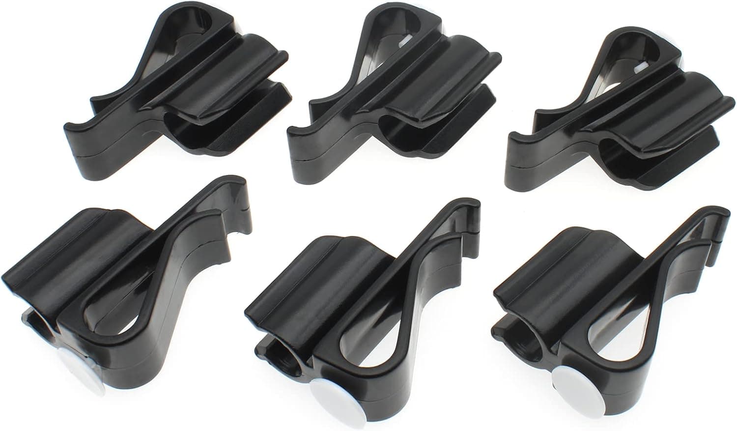GWAYN 6 Pcs Golf Putter Clip Golf Club Bag Clips On Putter Clamp Holder for Organizer Ball Putter Accessories