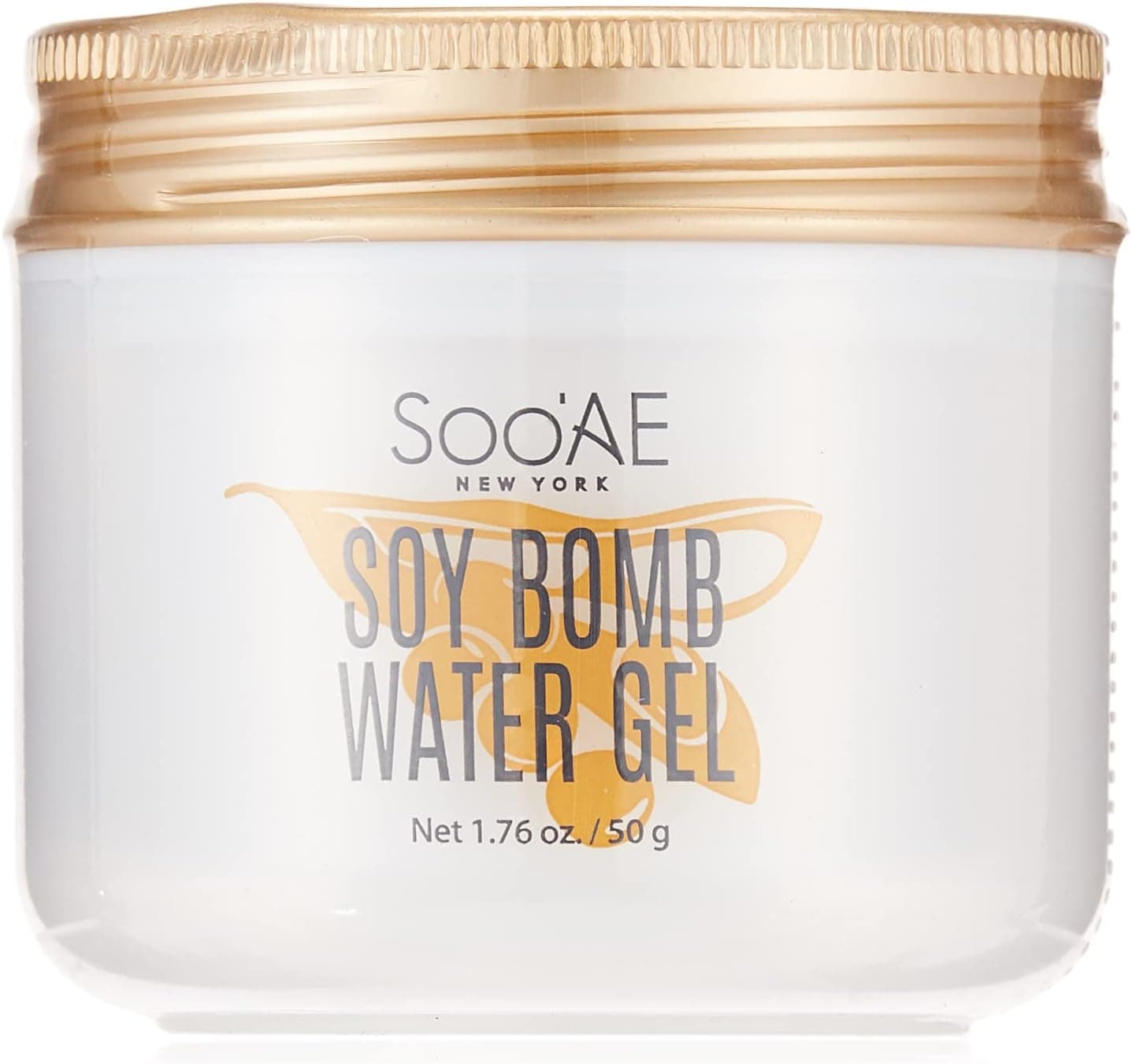 Soo'ae Soy Bomb Water Gel Moisturizer for face, Soy Pudding Cream for Face moisturizer Light Weight Toner + Serum + Moisturizer in One Pudding Cream