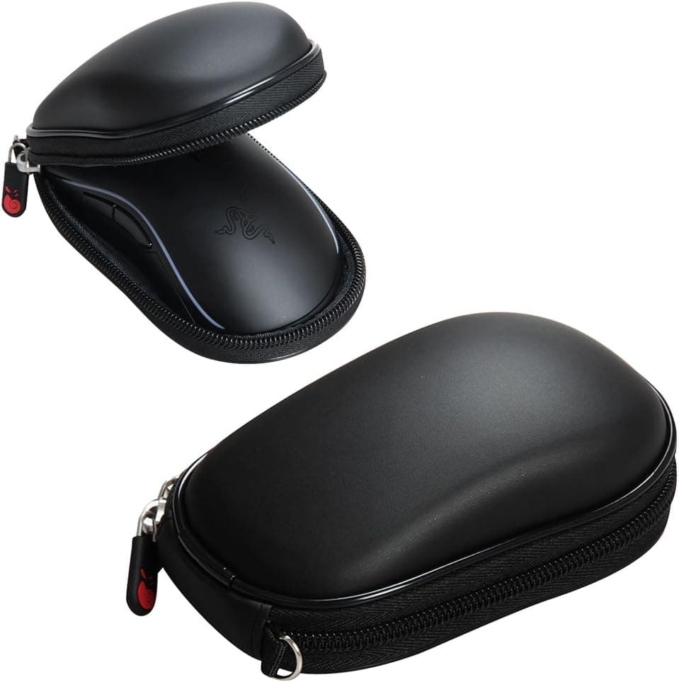 Hermitshell for Razer Mamba Chroma Ergonomic Gaming Mouse Travel EVA Hard Protective Case Carrying Pouch Cover Bag Compact Sizes