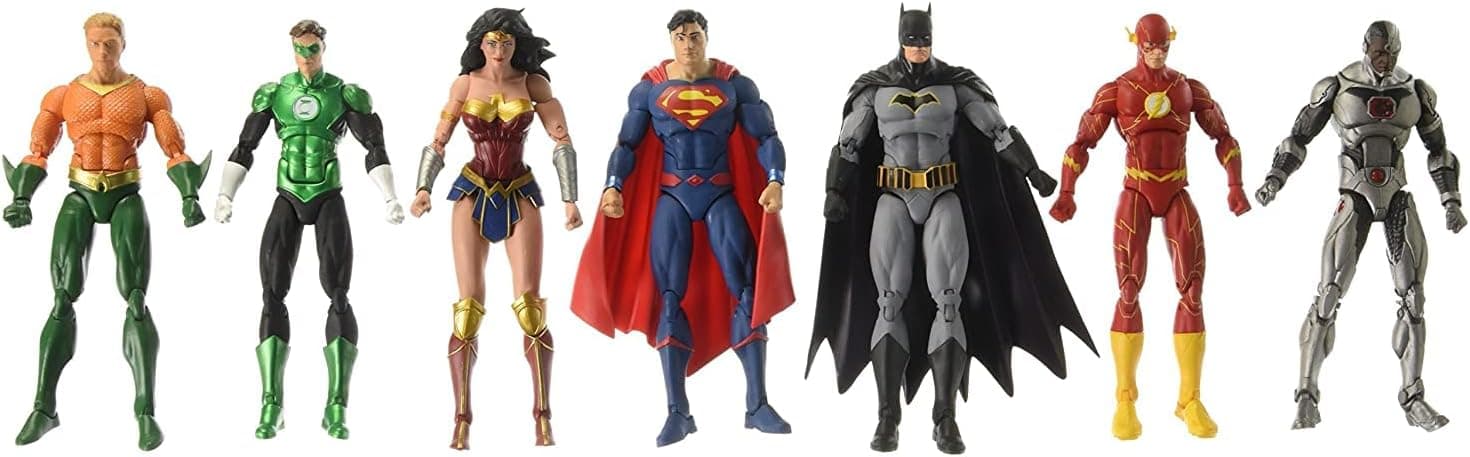 DC Rebirth: Justice League of America Action Figure 7-Pack, 168 months to 1188 months