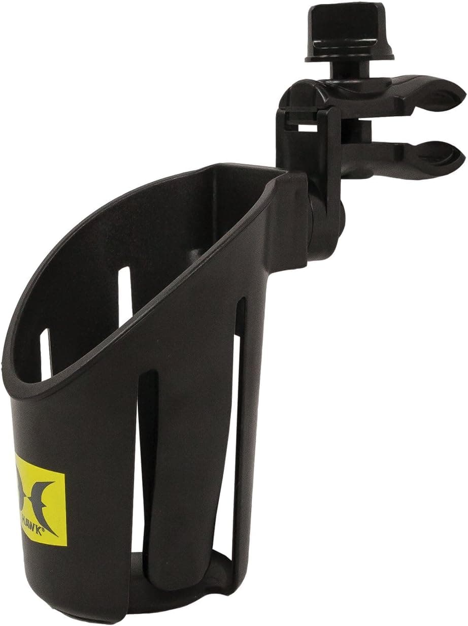 Hawk Solo Drink Holder - Portable Cup Holder - Attaches Easily to Treestands, Ground Blinds, Boats, and Portable Chairs - for Hiking, Hunting, Fishing, and Camping