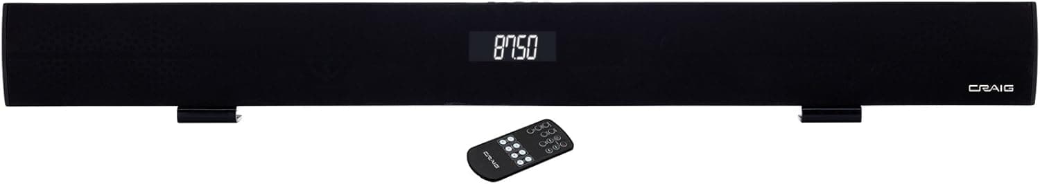 Craig Electronics CHT923 Stereo Sound Bar System with Bluetooth Wireless Technology