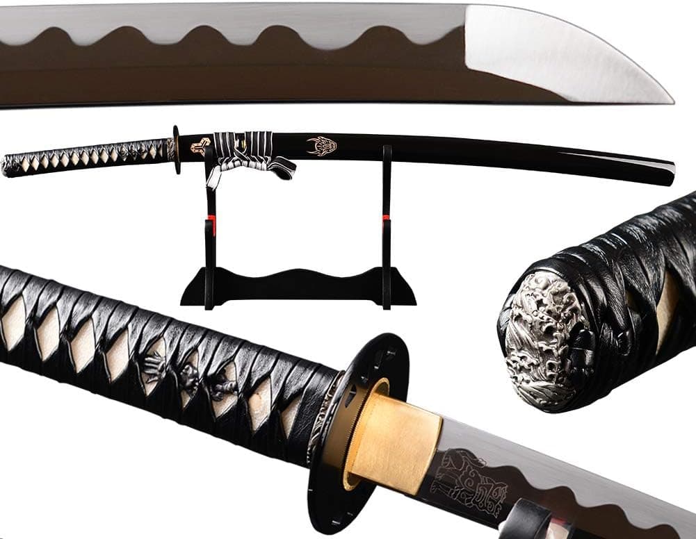 Kill Bill Samurai Sword Katana Japanese Real Sharp Handmade Manganese Steel