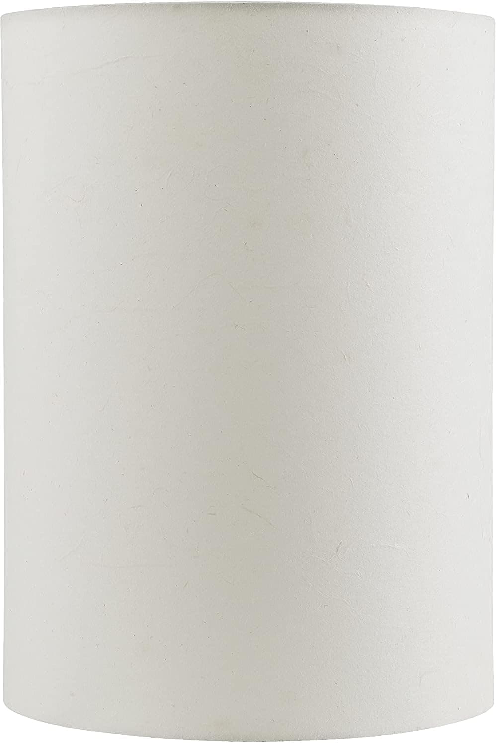 Aspen Creative 31289A Transitional Drum (Cylinder) Shape Spider Construction Lamp Shade in Off White 8" wide (8" x 8" x 11")