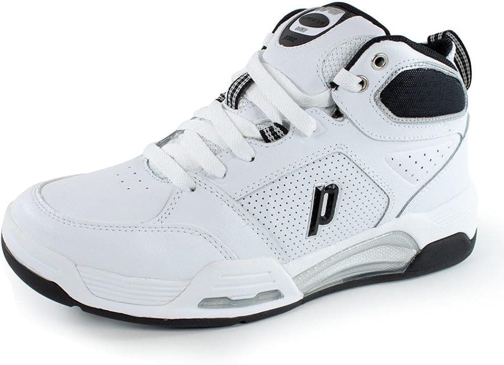 Prince NFS Viper VII Mid Men's Tennis Shoes (White/Black) (12 D(M) US)