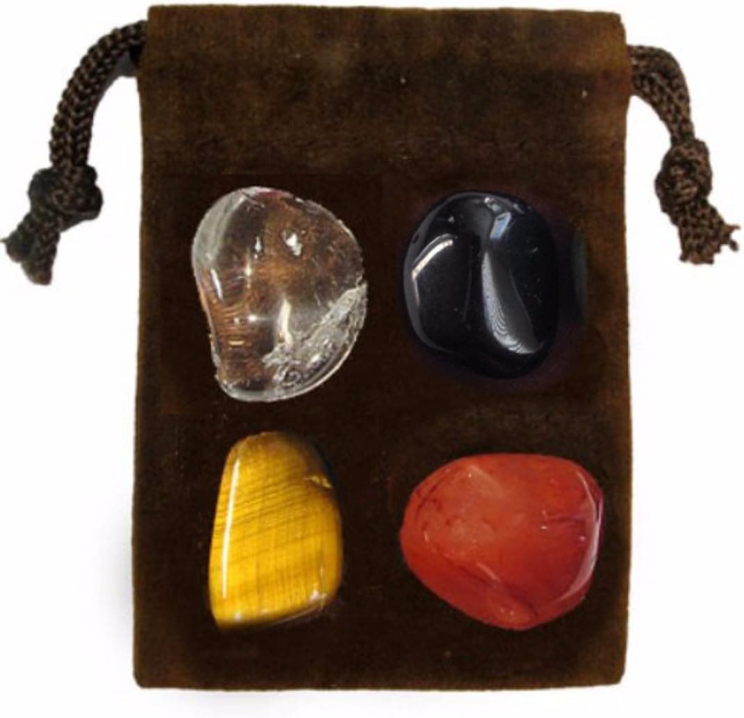 Gemstone Energy Set Crystal Healing - Protection