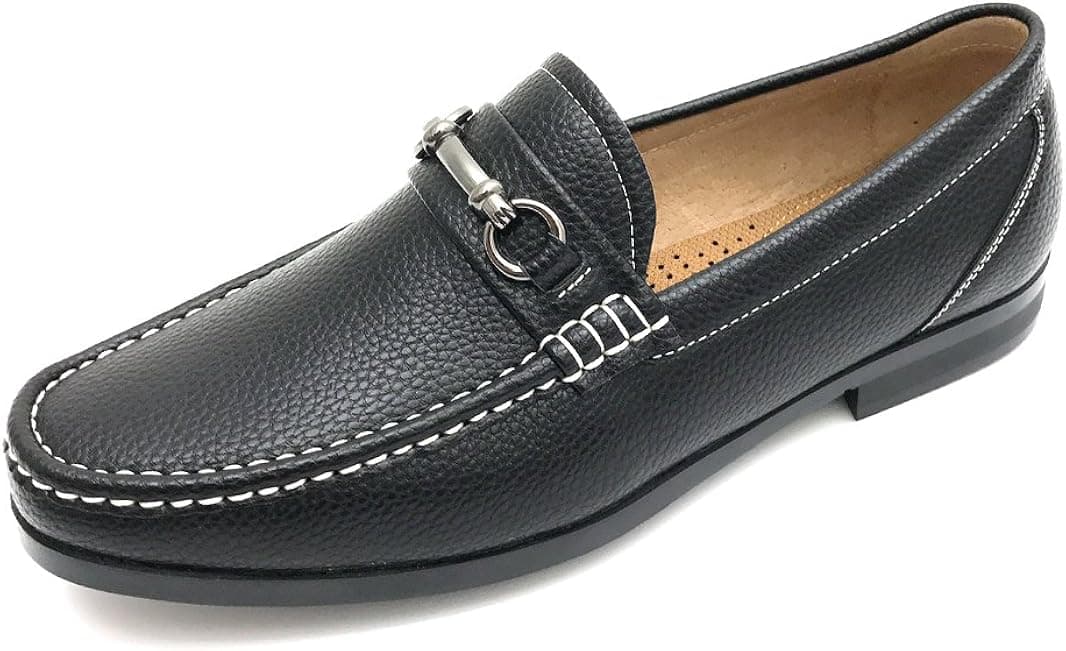 Easy Strider Mens Buckle Loafer Dress Shoes Regular and Big & Tall Sizes Black