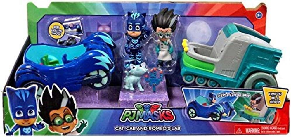 PJMASK CAT-CAR and ROMEOS LAB