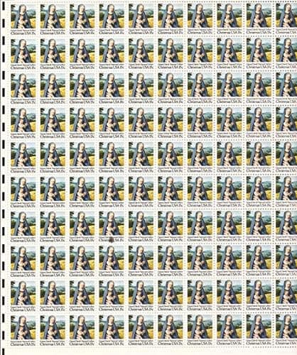 Gerard David Christmas Sheet of 100 x 15 Cent US Postage Stamps NEW Scot 1799