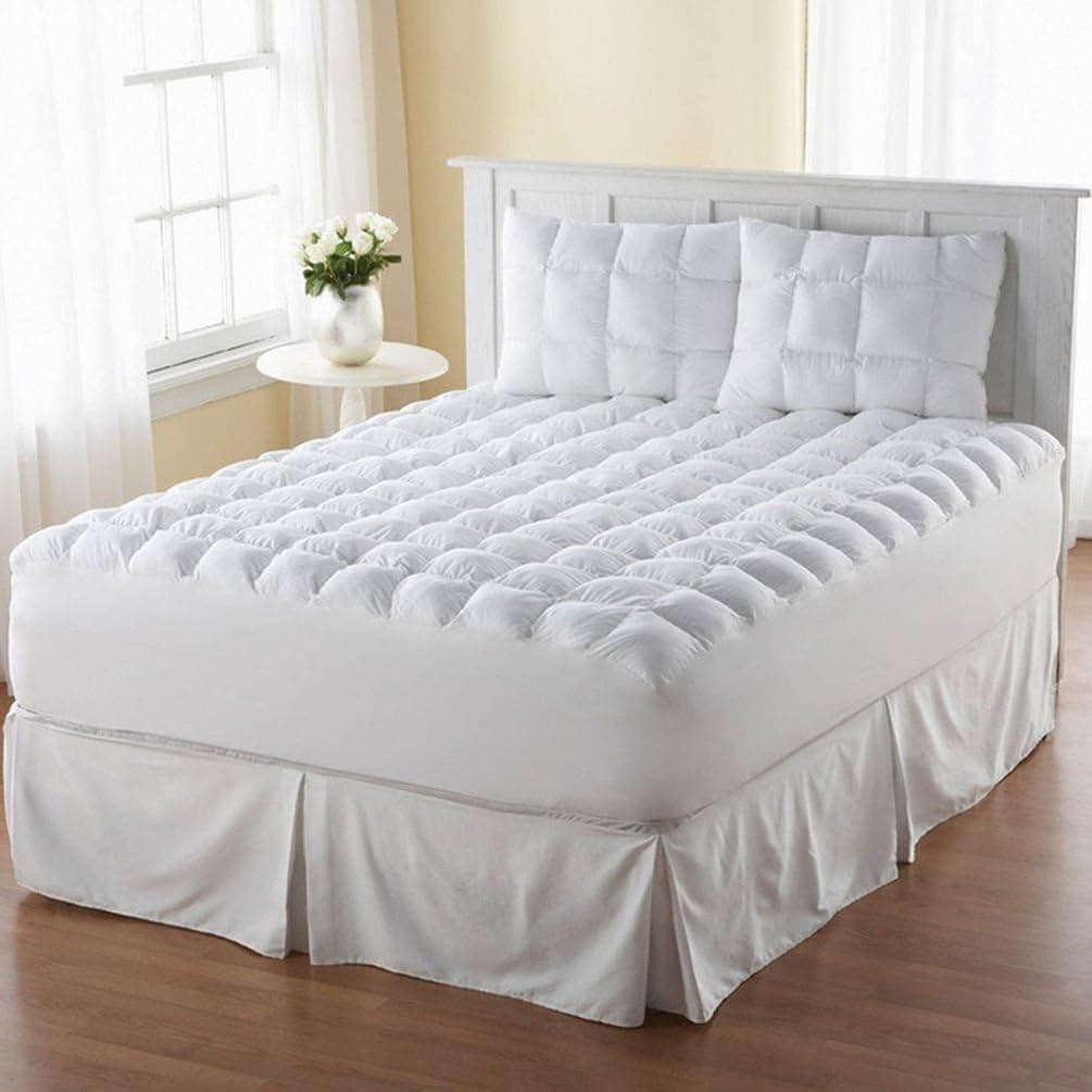 Perfect Fit Wellrest Magic Loft Cloud Mattress Pad with Gel Fiber Fill