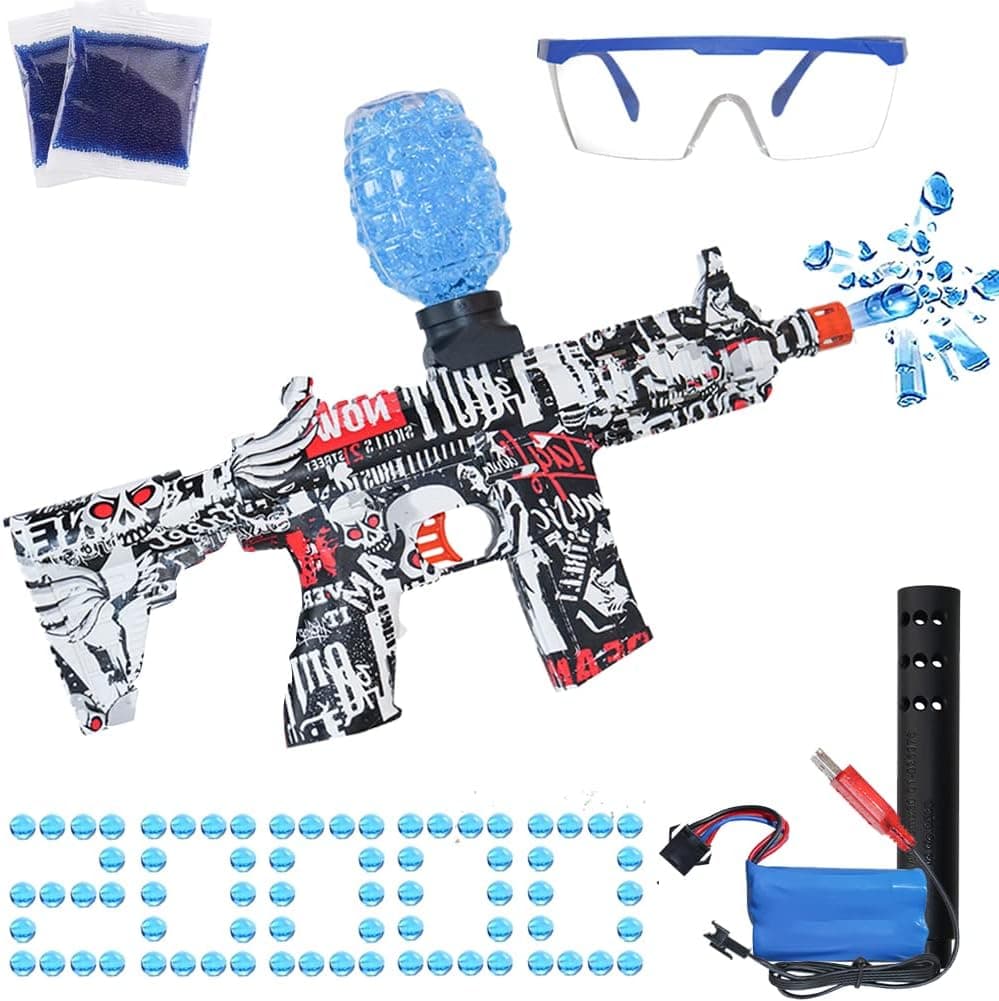 Electric Gel Blaster Automatic Toy Outdoor Activities - Shooting Team Game for Kids and Adults, Ages 12+