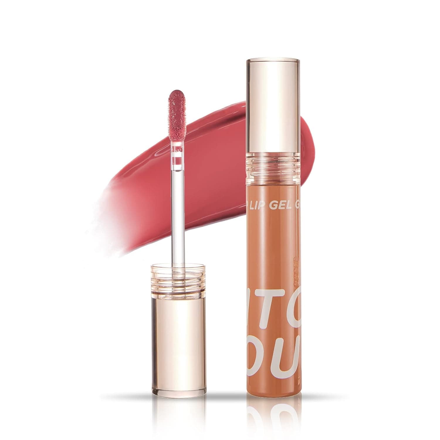 INTO YOU SYRUP Lip Gloss Hydrating Lip Glow Oil Plumping Lip Tint Moisturizing Liquid Lip Balm Non-Stick Glitter Shine Lip Glossy Lipstick (LIP-G02)