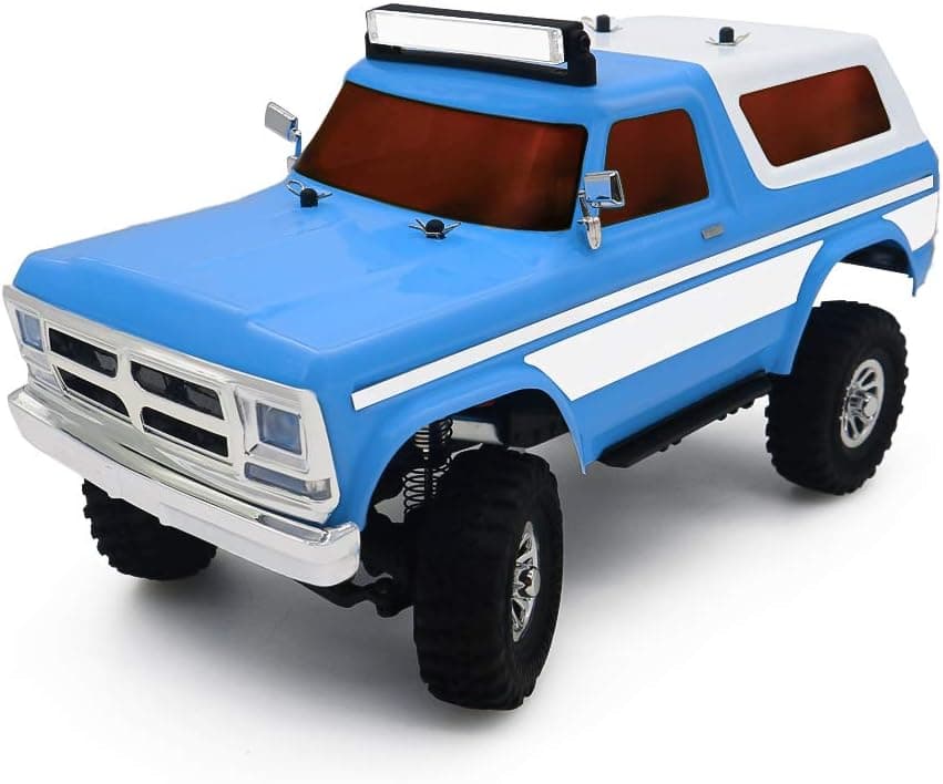 Panda Hobby Tetra X2 1/18 Scale Crawler RTR 4WD Off-Road Vehicle Blue/White