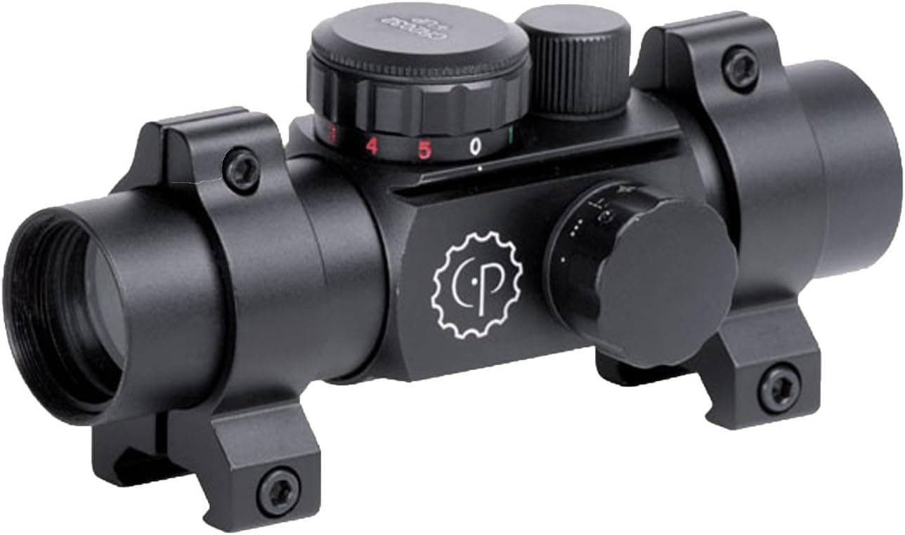 CenterPoint Optics 72602 Green Multi-Reticle Sight 4 Reticle Patters