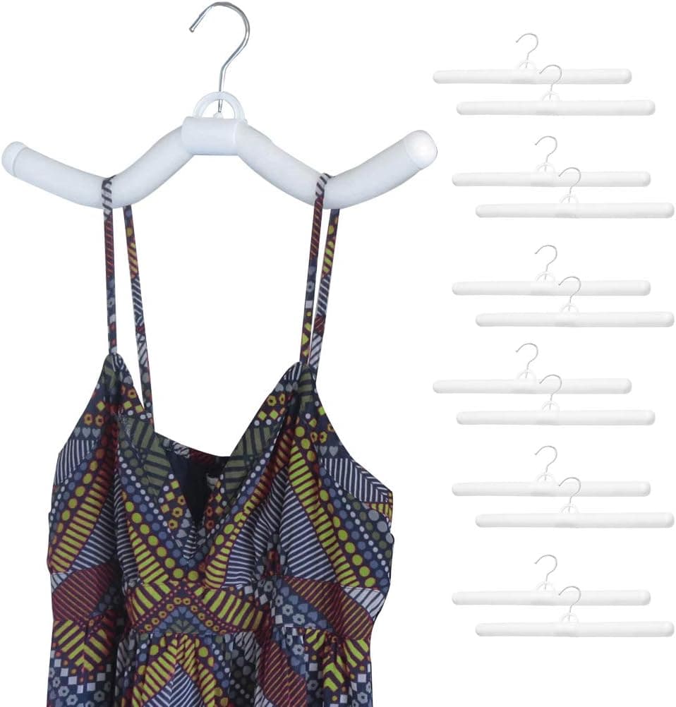 Evelots Hanger-Bendable Foam-Non Slip-Spaghetti Strap/Tank/Sweater/Dress