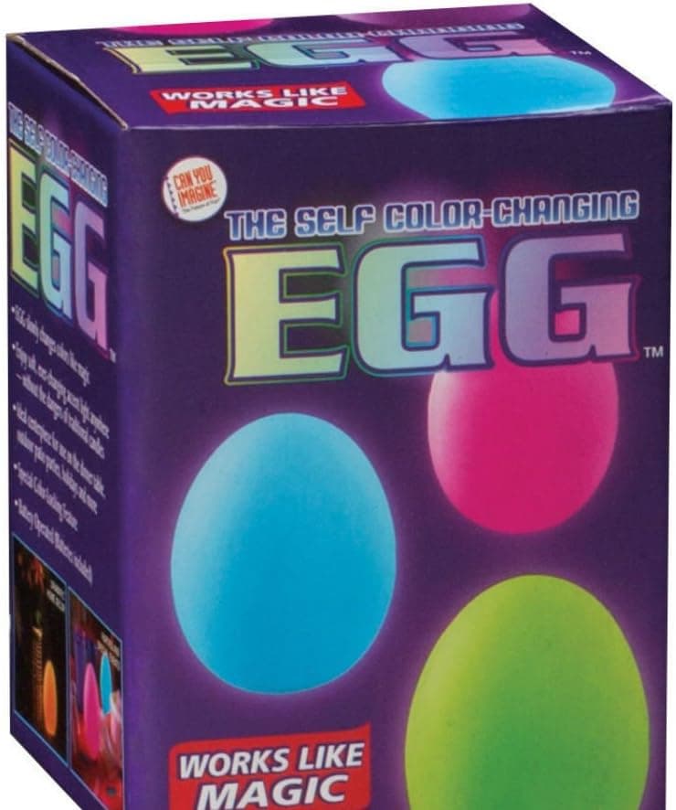 Self Color Changing Egg Visual Stim Autism Special Needs Multi Sensory Room