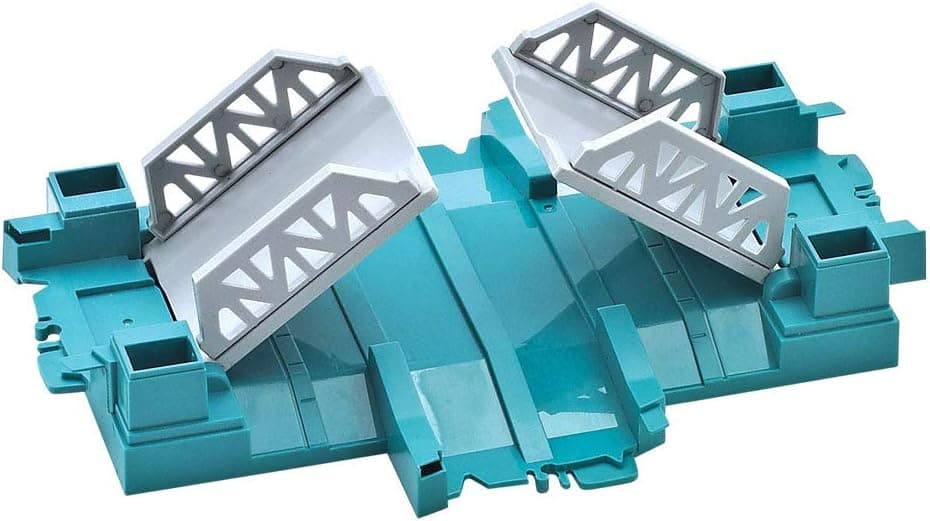 QUOXO Toy Track Car Replacement Only Lane Intersection Accessory for Tracks Playset Add on, Active Bridge Only not Include Toy Car(Activity Bridge)